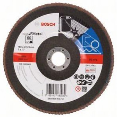 Bosch BFM Flap Disk 180 mm. 60 Kum 2.608.606.738
