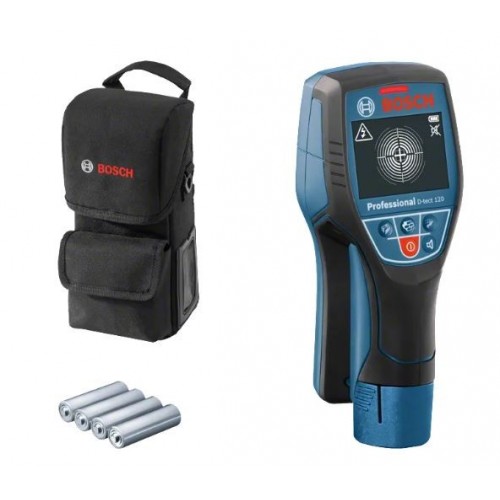 Bosch D-tect 120 Professional Duvar Tarama Cihazı (4XAA Pil ve Adaptör İle) 0.601.081.303