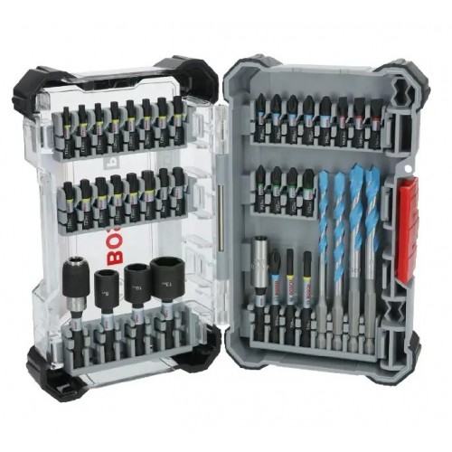 BOSCH Matkap Tornavida Ucu Seti Pro Mixed Set 40 Parça 2.608.521.U85
