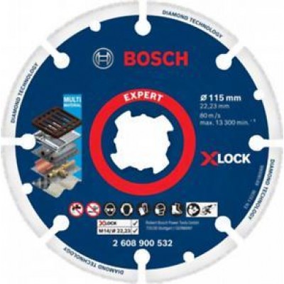Bosch X-Lock DMW Kesme Diski115x22.23mm  2.608.900.532