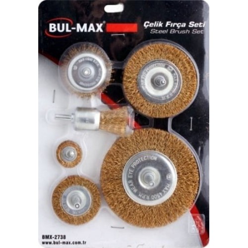 Bulmax Tel Fırça Seti 6lı BMX-2738