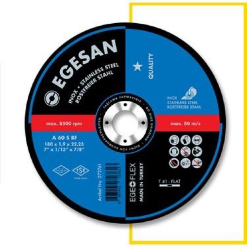 Egesan İnox Kesme Taşı 115 MM