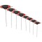 İzeltaş T Tipi Torx Allen Anahtar Takımı 8Li 4909008108