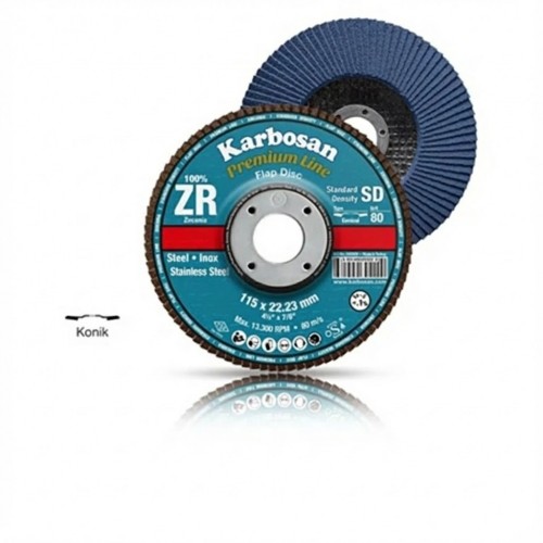 Karbosan Flap Disk Zımpara ZR 115x80 983465