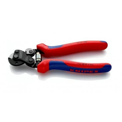Knipex Çelik tel makası Yüksek Sertlikteki Tel Halatlar İçin 95 62 160