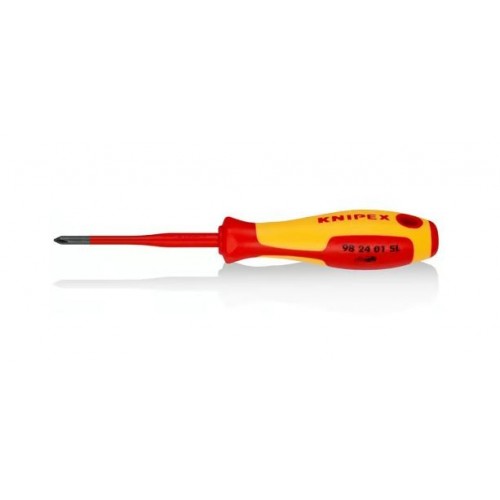 Knipex VDE İzoleli Yıldız Uçlu Tornavida Slim PH1*80 98 24 01 SL