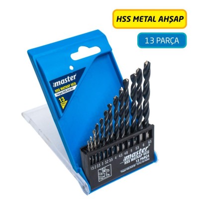 Master HSS Matkap Ucu Seti  13 Parça 530825