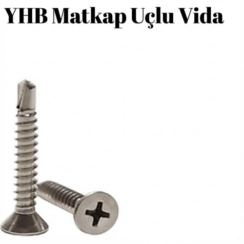 Matkap Uçlu Vida YHB 4.2x50 MM  (1 paket=250 adet)