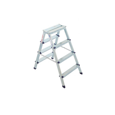 Saraylı Çift Taraflı Metal Merdiven 4+4 Basamaklı 1204