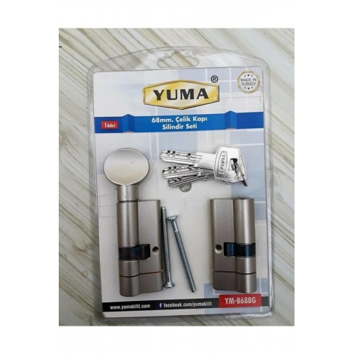Yuma Çelik Kapı Tuzaklı Barel Seti 68MM YM-B68BG