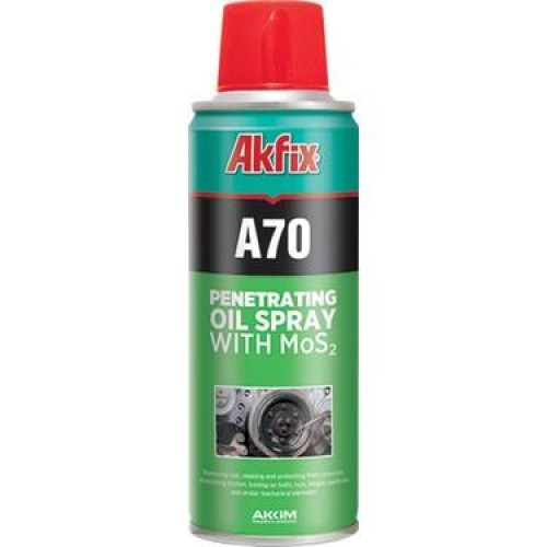 Akfix A70 Pas Sökücü Sprey 200Ml. MoS2 Katkılı