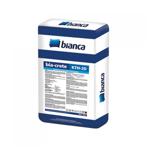 Bianca Bia-Crete KTH-20 Çimento Esaslı Kalın Tamir Harcı 25 Kg.
