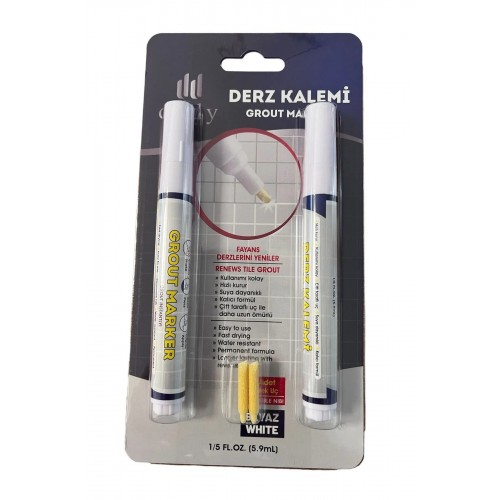 Dudy Derz Kalemi Beyaz 2´li Dudy Derz Kalemi Beyaz 2´li