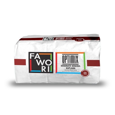 Fawori Optimix Çizgi Desen Dekoratif Sıva 25 Kg