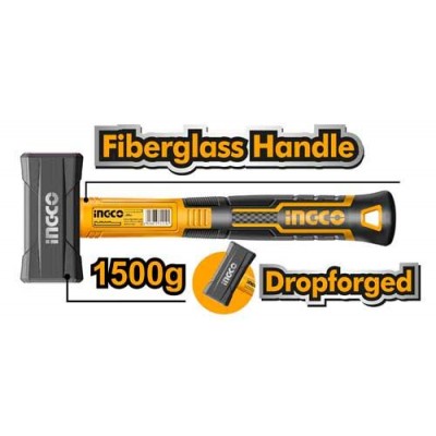 İngco Endüstriyel Fiberglass saplı Balyoz 1500gr HSTH81803