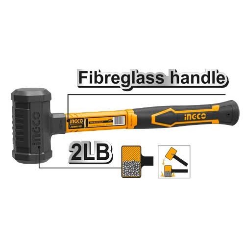 İngco Endüstriyel Fiberglass saplı Tokmak 2LB HDBM01028