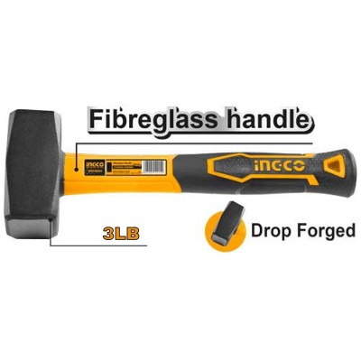 İngco Fiberglass saplı Balyoz 3LB HSLH8803
