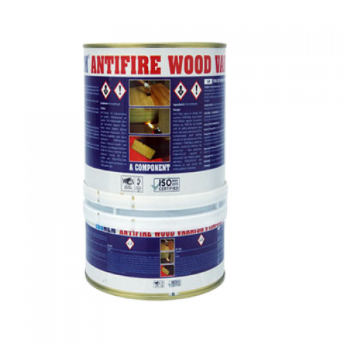 İsonem Antifire Wood Varnish Yangın Geciktirici Vernik 1.5 Kg. Set