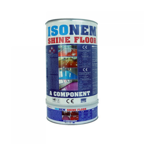 İsonem Shine Floor Parlak Zemin Kaplaması Mavi 4.5 Kg Set