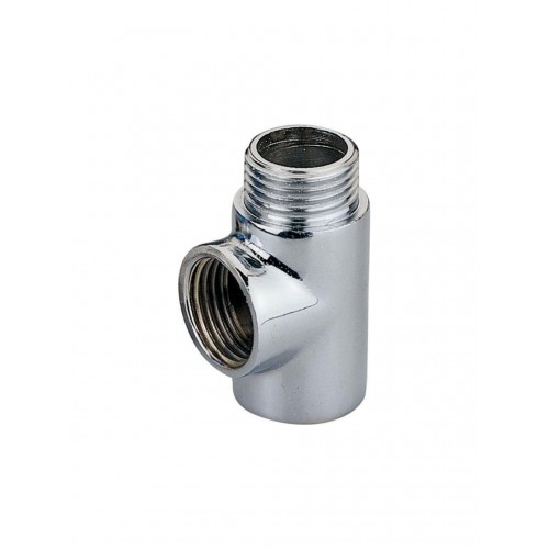 Krom Batarya Uzatması Delikli 3/4