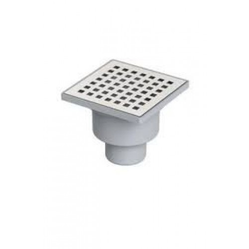 Metal Yer Süzgeci 10x10/50 Alttan Çıkışlı