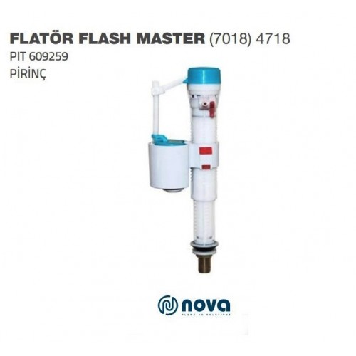 Nova Flatör Flash Master Pirinç 7018-4718