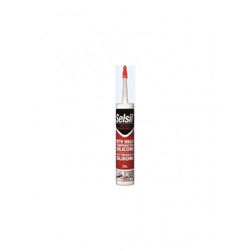 Selsil Isıya dayanıklı Silikon Kırmızı 280 Ml (285c)