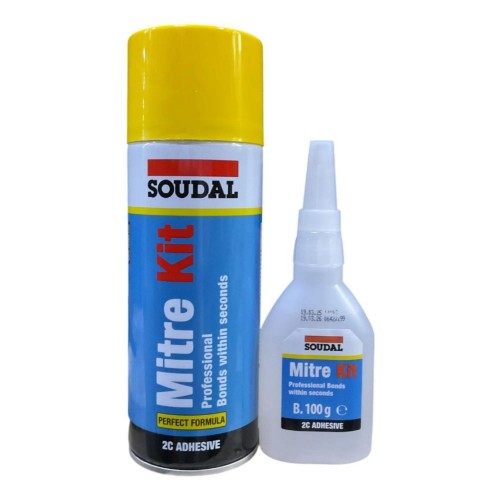 Soudal Mitre Kit 2C Hızlı Yapıştırıcı 200 Ml.