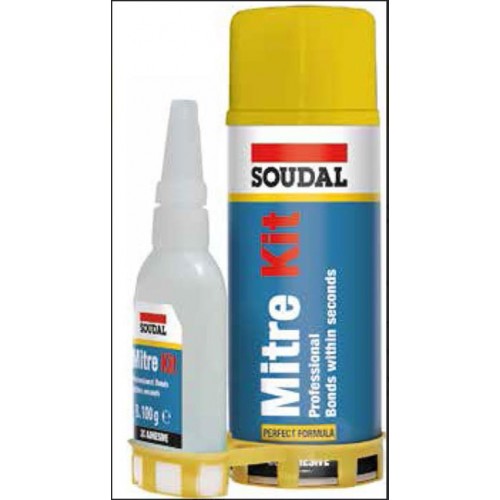 Soudal Mitre Kit 2C Hızlı Yapıştırıcı 400 Ml.