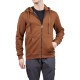 Alpinist Covert Tam Fermuarlı Erkek Sweatshirt M Beden Hardal