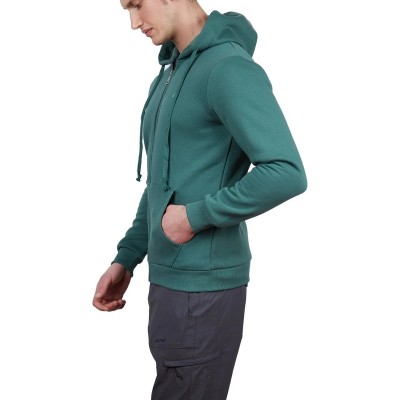 Alpinist Covert Tam Fermuarlı Erkek Sweatshirt S Beden Nefti