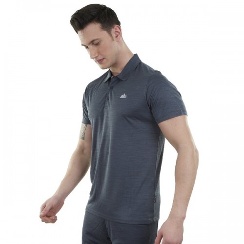 Alpinist Horizons Ultra Dry Erkek Polo T-Shirt Antrasit-M