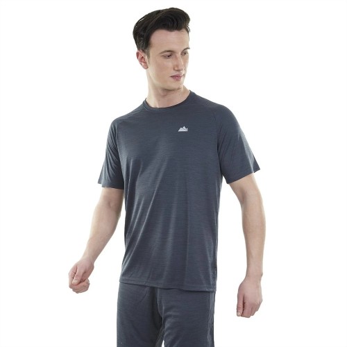 Alpinist Mission Ultra Dry Erkek T-Shirt Antrasit-L