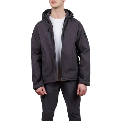 Alpinist Peak Softshell Erkek Outdoor Mont 3XL Beden Antrasit