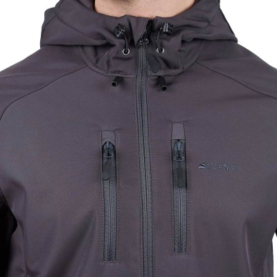 Alpinist Peak Softshell Erkek Outdoor Mont XL Beden Antrasit