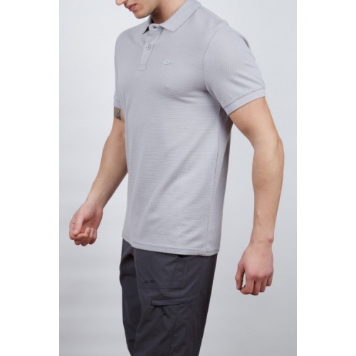 Alpinist Roc Erkek Polo T-Shirt Gri-L