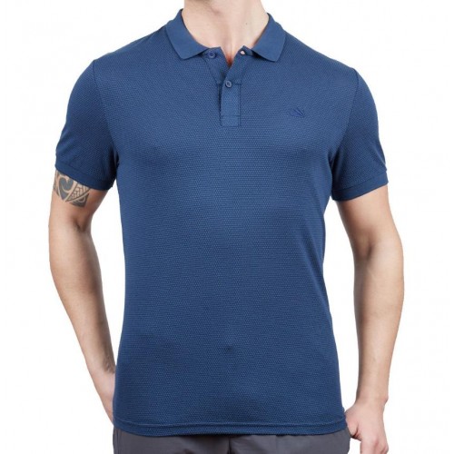 Alpinist Roc Erkek Polo T-Shirt Indigo-3XL