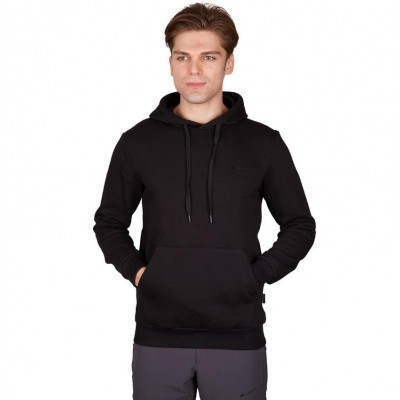 Alpinist Stream Erkek Kapşonlu Sweat L Beden Siyah
