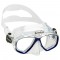 Cressi Action Silikon Maske Clear/Frame Blue XDS410020