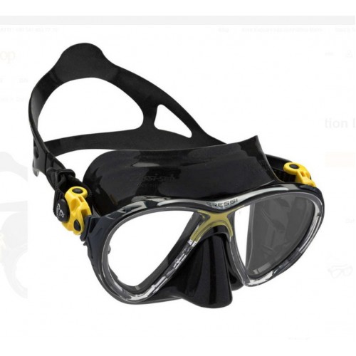 Cressi Big Eyes Evolution Dark Yellow Maske DS336510