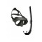 Cressi Calibro Maske ve Corsica Black Set DS435050