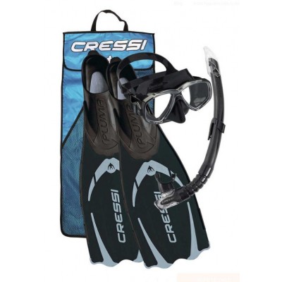 Cressi Pluma Set Black 41/42 CA179541