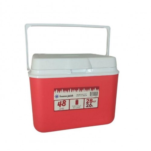 Freeze Peak Adventure 28 QT Soğutucu Buzluk 26 Litre - Kırmızı 547253