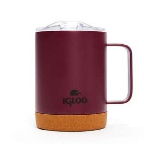 Igloo Cork Mug 350Ml Bordo STD Igloo Cork Mug 350Ml Bordo STD