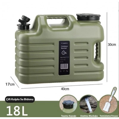 Madfox Galon Air PE Musluklu Su Bidonu 18 Lt 547309