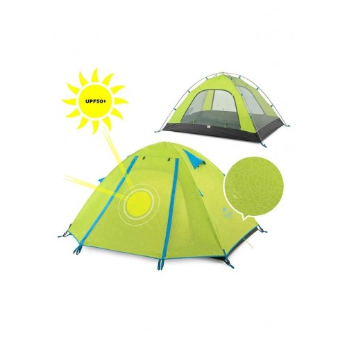 Naturehike P-Serisi 3 Kişilik Kamp Çadırı Yeşil