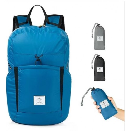 Naturehike Ultralight Katlanır Sırt Çantası 22Lt Mavi