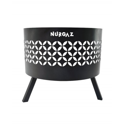 Nurgaz Orman Şöminesi Yıldız Desen NG OSY
