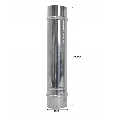 Nurgaz Paslanmaz Soba Bacası Büyük NG PSB-B