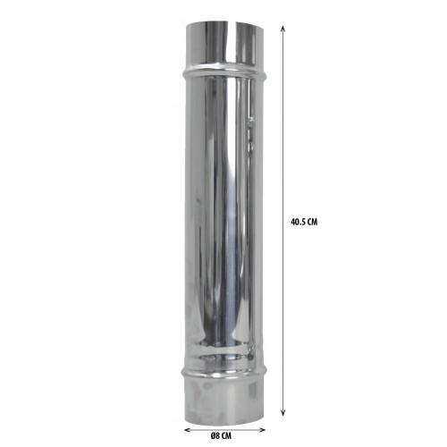 Nurgaz Paslanmaz Soba Bacası Büyük NG PSB-B